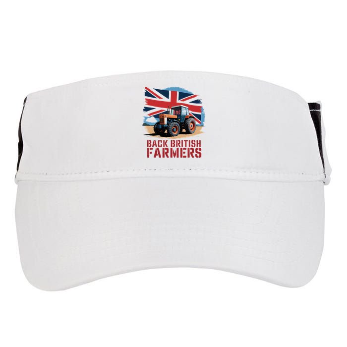 Back British Farmers Uk Farmers Protest Adult Drive Performance Visor