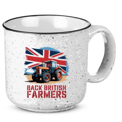 Back British Farmers Uk Farmers Protest 15oz Campfire Ceramic Mug
