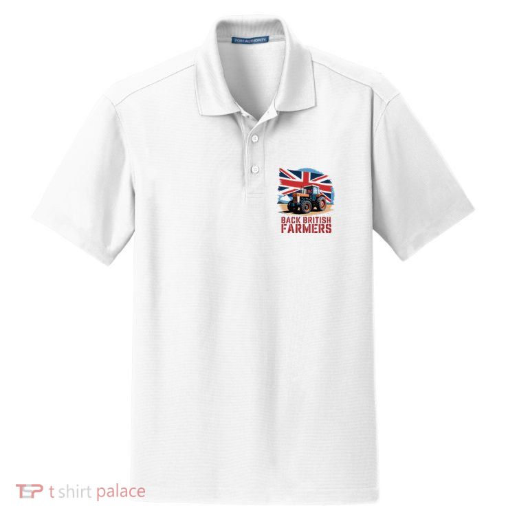 Back British Farmers Uk Farmers Protest Dry Zone Grid Polo