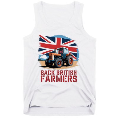 Back British Farmers Uk Farmers Protest Tank Top