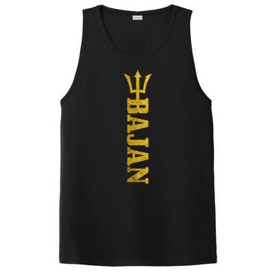 Bajan Barbados Flag Pride Vintage PosiCharge Competitor Tank