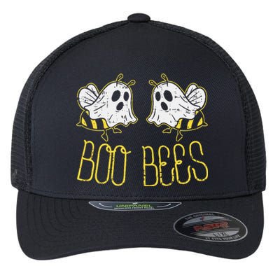 Boo Bees Funny Couples Halloween Costume Flexfit Unipanel Trucker Cap