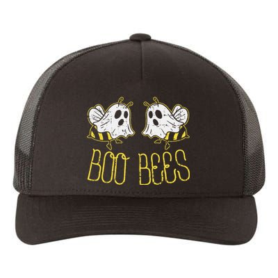 Boo Bees Funny Couples Halloween Costume Yupoong Adult 5-Panel Trucker Hat