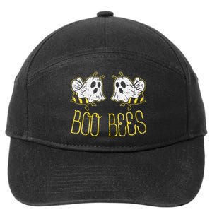 Boo Bees Funny Couples Halloween Costume 7-Panel Snapback Hat