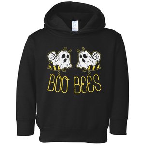 Boo Bees Funny Couples Halloween Costume Toddler Hoodie