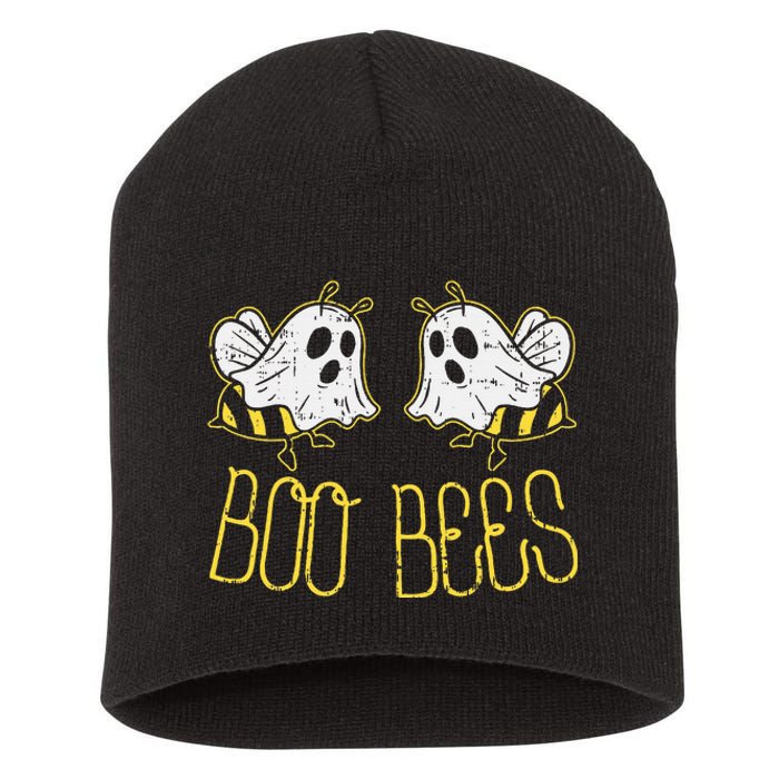 Boo Bees Funny Couples Halloween Costume Short Acrylic Beanie