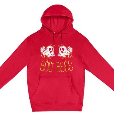 Boo Bees Funny Couples Halloween Costume Premium Pullover Hoodie