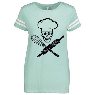 Badass Baker Funny Baking I Love Baking Enza Ladies Jersey Football T-Shirt