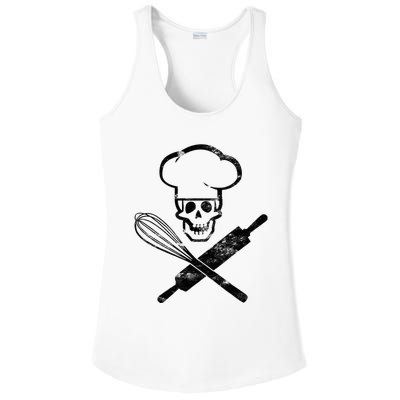 Badass Baker Funny Baking I Love Baking Ladies PosiCharge Competitor Racerback Tank