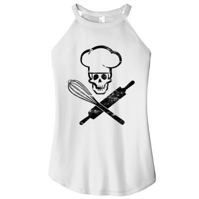 Badass Baker Funny Baking I Love Baking Women's Perfect Tri Rocker Tank