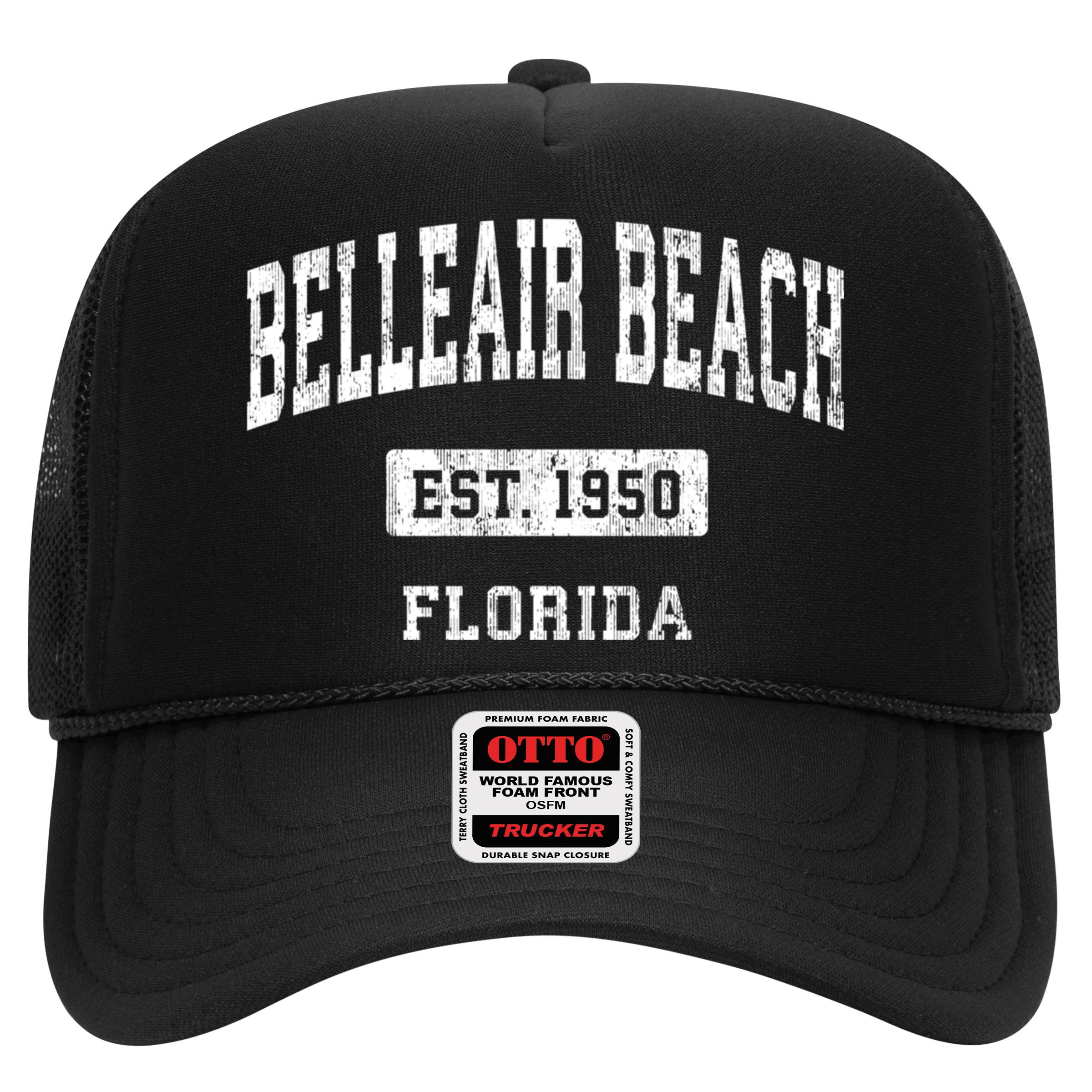 Belleair Beach Florida Fl Vintage Sports Established Hat