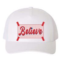 Believe Baseball Fan Philadelphia Baseball Yupoong Adult 5-Panel Trucker Hat