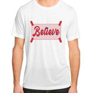 Believe Baseball Fan Philadelphia Baseball Adult ChromaSoft Performance T-Shirt