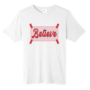 Believe Baseball Fan Philadelphia Baseball Tall Fusion ChromaSoft Performance T-Shirt