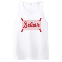 Believe Baseball Fan Philadelphia Baseball PosiCharge Competitor Tank