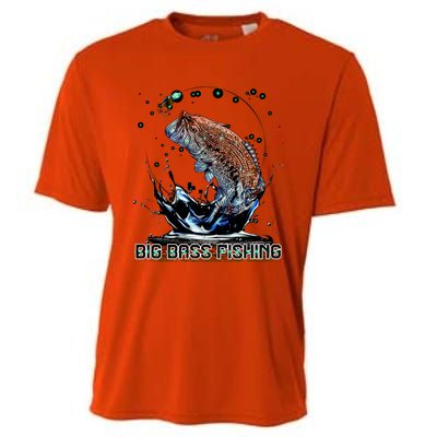 Big Bass Fishing Cooling Performance Crew T-Shirt