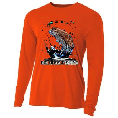 Big Bass Fishing Cooling Performance Long Sleeve Crew