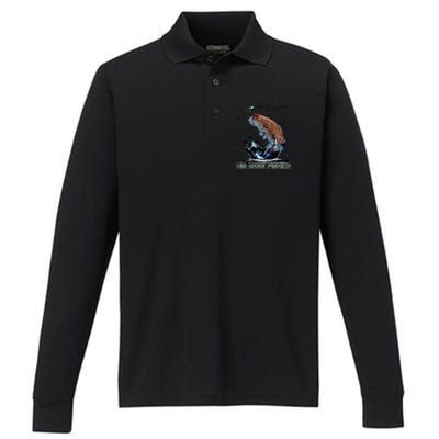 Big Bass Fishing Performance Long Sleeve Polo