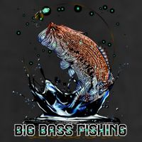 Big Bass Fishing Adult Drive Performance Visor