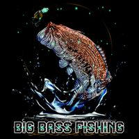 Big Bass Fishing Flatbill Hat