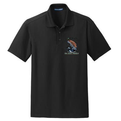 Big Bass Fishing Dry Zone Grid Polo
