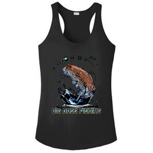 Big Bass Fishing Ladies PosiCharge Competitor Racerback Tank