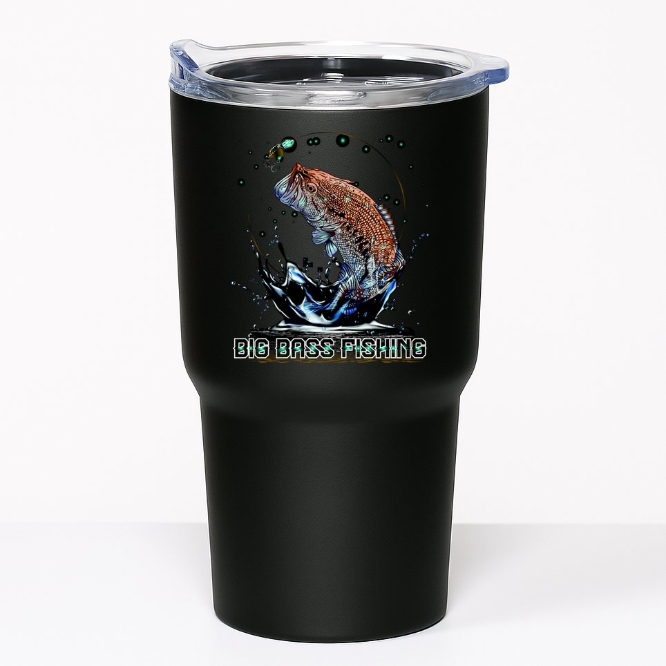 Big Bass Fishing Tumbler