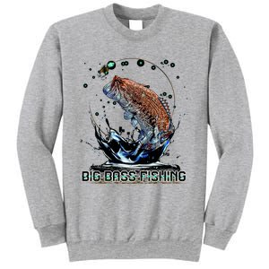 Big Bass Fishing Sweatshirt