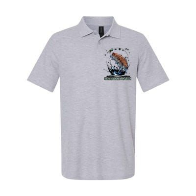 Big Bass Fishing Softstyle Adult Sport Polo