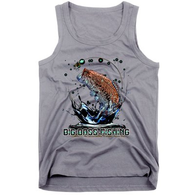 Big Bass Fishing Tank Top