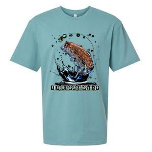 Big Bass Fishing Sueded Cloud Jersey T-Shirt