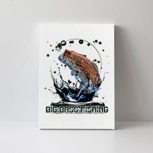 Big Bass Fishing Canvas