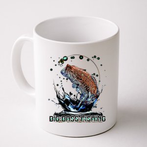 Big Bass Fishing Coffee Mug