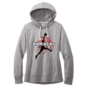 Bamberg Basketball Fan Support Germany Franconia Women's Fleece Hoodie