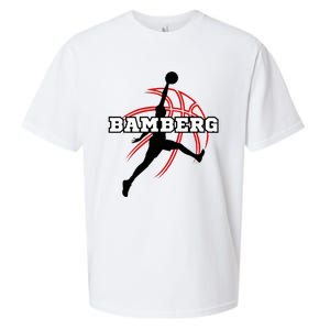 Bamberg Basketball Fan Support Germany Franconia Sueded Cloud Jersey T-Shirt