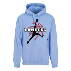 Bamberg Basketball Fan Support Germany Franconia Unisex Surf Hoodie