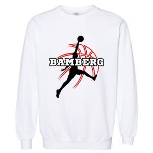 Bamberg Basketball Fan Support Germany Franconia Garment-Dyed Sweatshirt