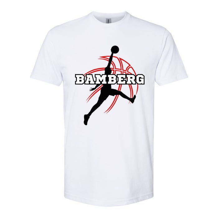 Bamberg Basketball Fan Support Germany Franconia Softstyle CVC T-Shirt