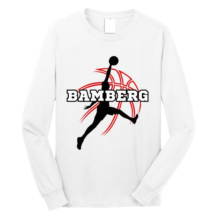 Bamberg Basketball Fan Support Germany Franconia Long Sleeve Shirt