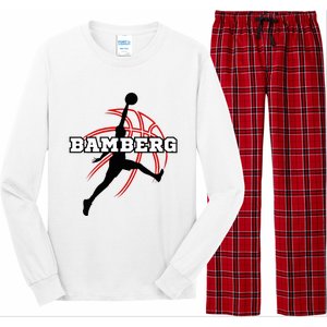 Bamberg Basketball Fan Support Germany Franconia Long Sleeve Pajama Set