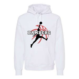 Bamberg Basketball Fan Support Germany Franconia Premium Hoodie