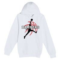 Bamberg Basketball Fan Support Germany Franconia Premium Pullover Hoodie