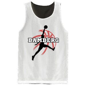 Bamberg Basketball Fan Support Germany Franconia Mesh Reversible Basketball Jersey Tank