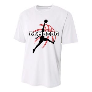 Bamberg Basketball Fan Support Germany Franconia Performance Sprint T-Shirt