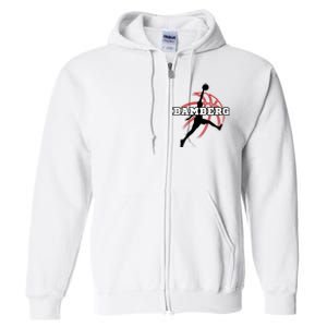 Bamberg Basketball Fan Support Germany Franconia Full Zip Hoodie