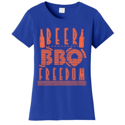 Beer Bbq Freedom Gift Women's T-Shirt