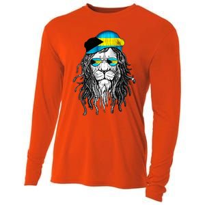 Bahamas Bahamer Flag Lion Bahamas Cooling Performance Long Sleeve Crew