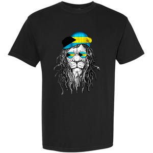 Bahamas Bahamer Flag Lion Bahamas Garment-Dyed Heavyweight T-Shirt