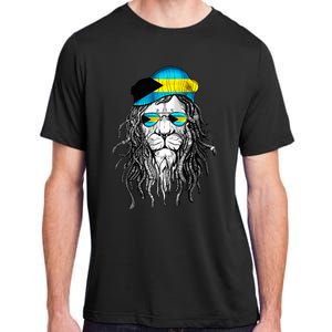 Bahamas Bahamer Flag Lion Bahamas Adult ChromaSoft Performance T-Shirt