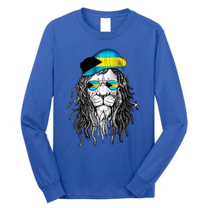 Bahamas Bahamer Flag Lion Bahamas Long Sleeve Shirt